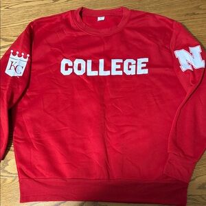 Kansas City Royals Giveaway for Huskers Night Crewneck